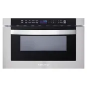 24 in. Microwave Drawer with Automatic Presets, Touch Controls in Stainless Steel (COS-12MWDSS)
