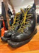 Asolo Snow Drift Telemark 3 Pin XC Ski Boots - Black, M 9.5 / EUR 43 1/3