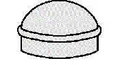 Chain Link Post Cap