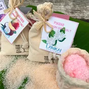 Hawaiian Bath Salts in Cotton Tote 4 oz