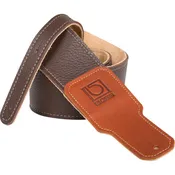 BOSS BSL-25-BRN Leather Instrument Strap - 2.5" Width, Brown