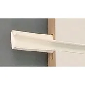 Color snap slatwall insert 96″ long 16 inserts/set-White