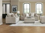125 Taupe Sofa & Loveseat Set Only