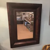 19th Century Empire Mahogany mirror
