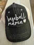 Baseball Mama Hat -222