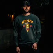 All-Time High x Snake Oil Provisions Collab Crewneck Ash FINAL SALE