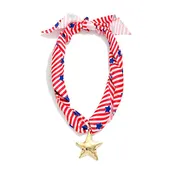 Americana Star Scarf Necklace