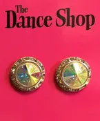 16mm AB Clip Comp Earrings