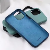 iPhone 12 6.1” ROCK New Liquid Silicone Protective Case with Package Green