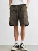 Men’s Drawstring Cargo Shorts