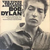 Bob Dylan - The Times They Are A-Changin' (LP, Album, Mono, Ter) (Very Good Plus (VG+))