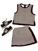 Addilyn Skort Brown