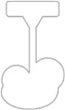 Cloud Shaped Dangler