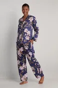 Brushed Back Satin Pajama