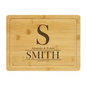 11 1/2 x 9 Bamboo Cutting Board with Drip Ring