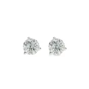 1.41ctw Round Diamond Stud Earrings