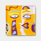 54 Celsius - OCTAEVO Claire Johnson Ceramic Tray / Catchall - Orange