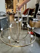 12 Light Modern Chandelier 40"T x 40"Diam
