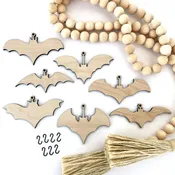 Bat Wood Garland