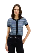 Adelle Cardigan, Blue Multi