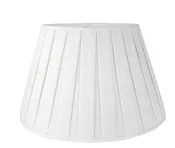 Box Pleat Linen Pembroke Lamp Shades Curated - Available in Five Sizes