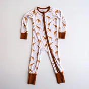 Little Lima Beans Giraffe Convertible Romper
