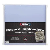 12-Inch Record Topload Holder Snug Fit - 11MM 5 Pack