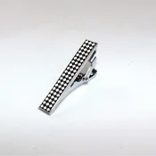 1.5″ Silver with Small Black Checks