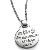 “Be Fearless” – Eleanor Roosevelt quote Necklace