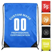 210D Polyester Cinch Bag 13" x 17"