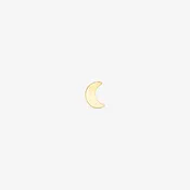 18K solid gold TOUS Piercing Ear piercing with moon