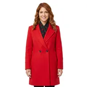 12 Dares of Christmas Brittany Underwood Red Wool Coat