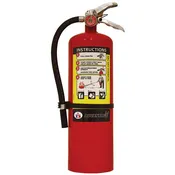 Badger 10 # ABC Extinguisher With Wall Mount Bracket