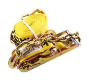 3 “x 30 ‘ Ratchet Strap With The Chain and Clevis Hook