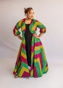 Bimpe African Print Jacket