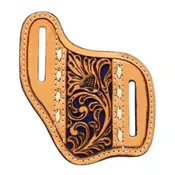 Ariat Blue Tooled Knife Sheath