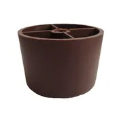 1' PLASTIC LEG W/O BOLT
