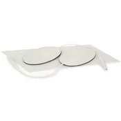 2.5" x 1.5" Reusable Self-Adhering Electrodes, Oval