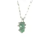 Aimee Petkus Fluorite Geo Gem Necklace