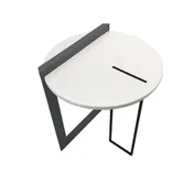 20505 RIO Satin White End Table