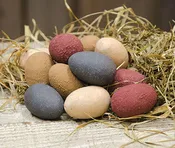 12/Pkg Primitive Eggs 1.5"
