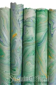 Green and Blue Marble Sheet #150