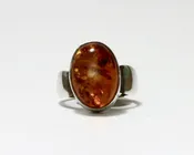 Amber Stone Ring