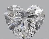 0.29CT HEART SI1 E WH