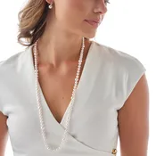 Akoya Graduated Opera Pearl Strand