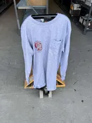 Tee, Heather Ash, Short Sleeve, 50th Anniversary with pocket!