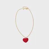 19" SATC Heart Pendant Necklace