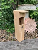 Cedar Screech Owl House / Nesting Box / Owl Box / Cedar Rectangular Opening