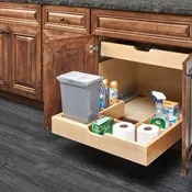 25-5/8'' Wide Under Sink Pullout U-Shape Organizer