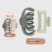 Assorted Octopus Claw Clips 3pc Set